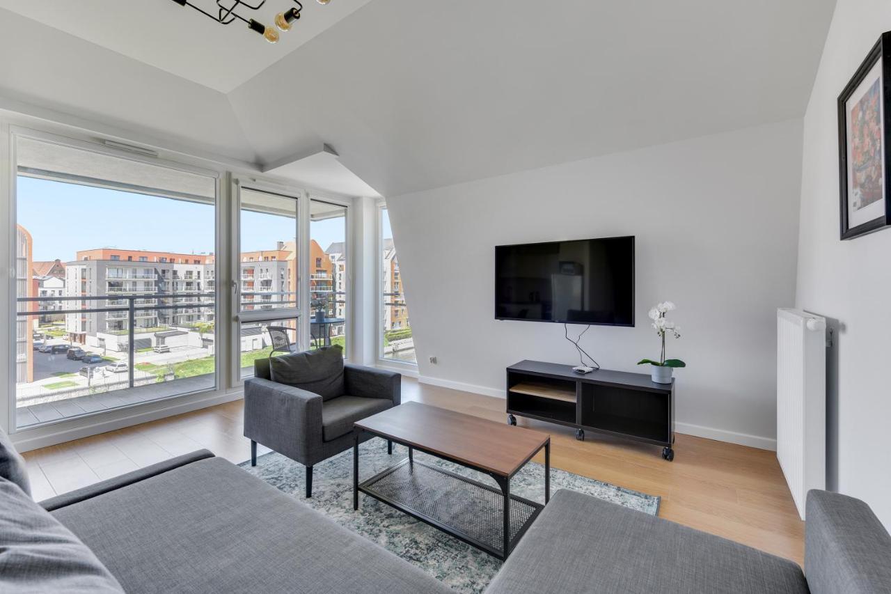 Grano Flats Gdansk - Riverfront Apartment エクステリア 写真
