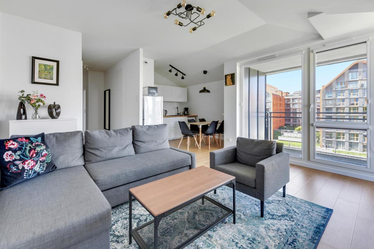 Grano Flats Gdansk - Riverfront Apartment エクステリア 写真